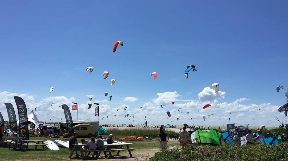 Foto van Weekendje kitesurfen + Camping